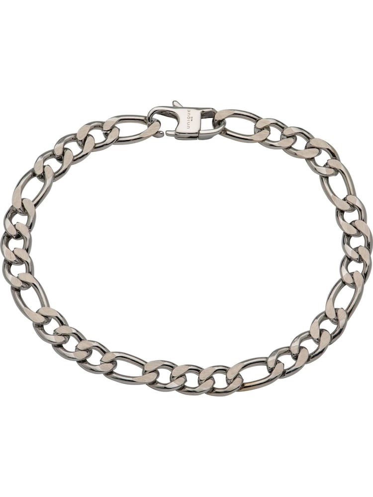 Unique & Co Gents Collection Silver Tone Bracelet - Image 1 of 1 Unique & Co Gents Collection Silver Tone Bracelet - Image 1 of 1