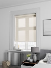 Ivory Natural Roxie Made To Measure Roller Blind - Image 2 of 5