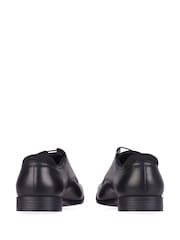 Start-Rite Black Leather Academy Smart School Shoes - Image 3 of 7