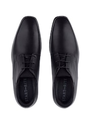 Start-Rite Black Leather Academy Smart School Shoes - Image 4 of 7