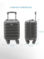 Flight Knight Charcoal Luggage - Image 2 of 7