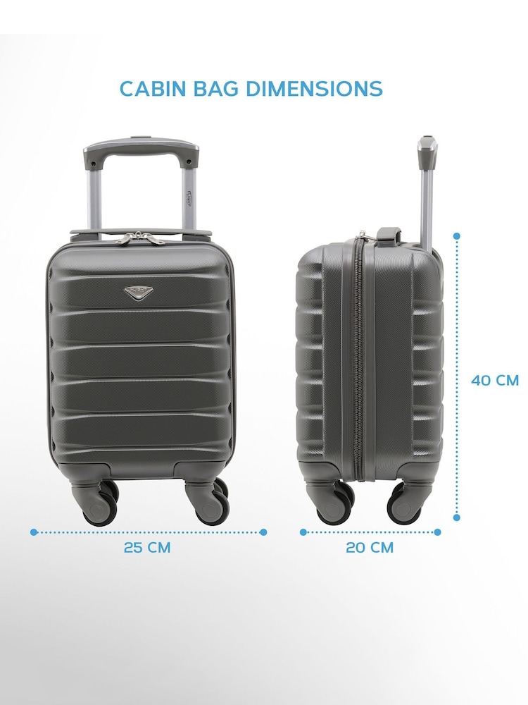 Flight Knight Charcoal Luggage - Image 2 of 7