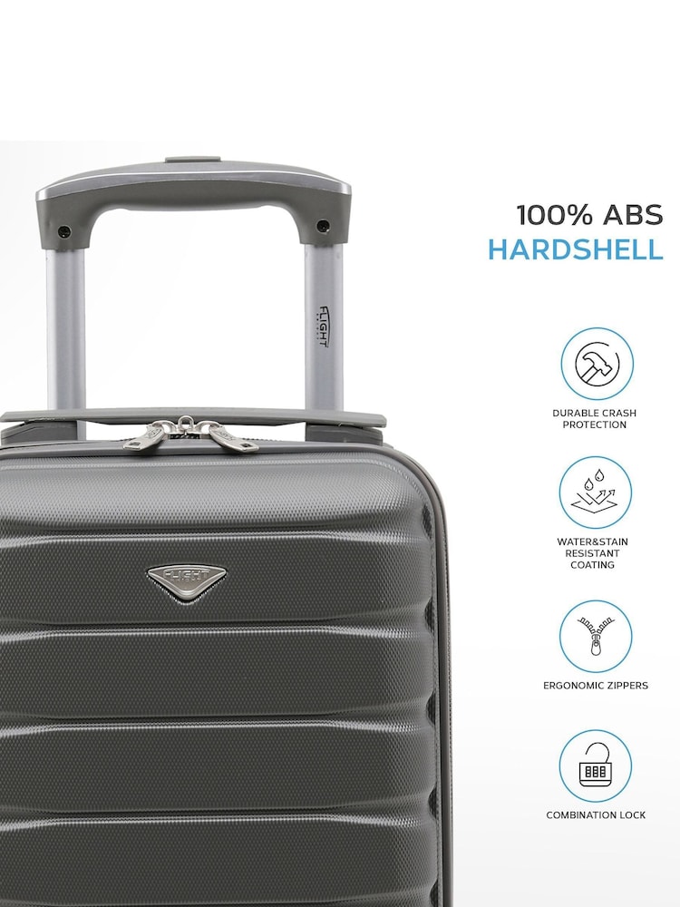 Flight Knight Charcoal Luggage - Image 3 of 7