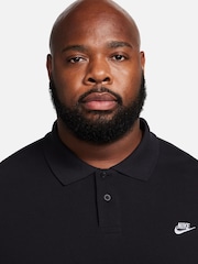 Nike Black Club Short Sleeve Polo Shirt - Image 4 of 6