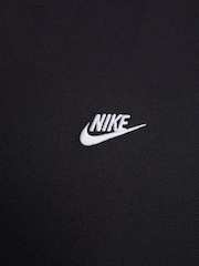 Nike Black Club Short Sleeve Polo Shirt - Image 6 of 6
