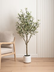 Scottish Everlastings Ltd Green Olive Artificial Tree - Image 1 of 3