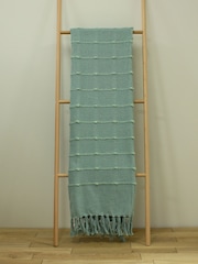 furn. Green Motti Throw - Image 1 of 3