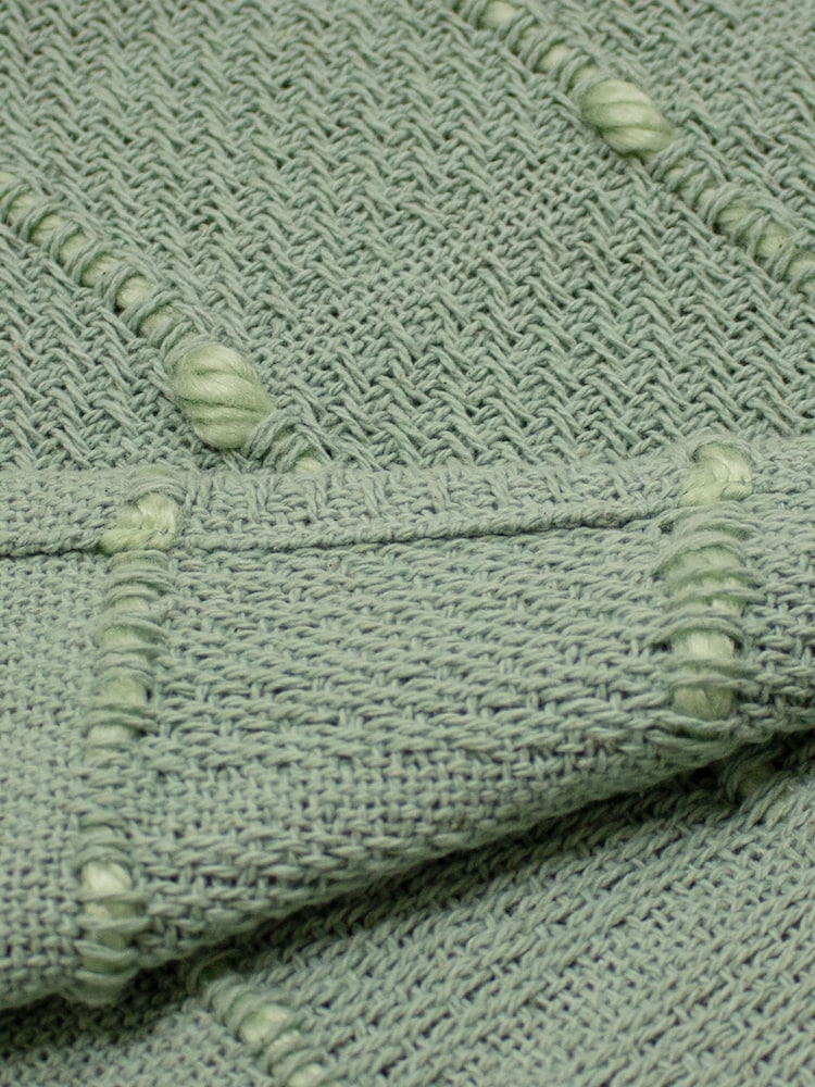furn. Green Motti Throw - Image 3 of 3