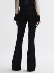 Paige Velvet Flared High Rise Jeans - Image 4 of 5