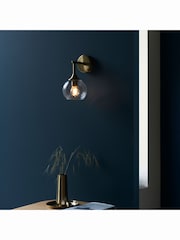 Gallery Home Antique Brass Lexi Wall Light - Image 1 of 8