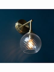 Gallery Home Antique Brass Lexi Wall Light - Image 3 of 8
