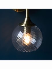 Gallery Home Antique Brass Lexi Wall Light - Image 6 of 8