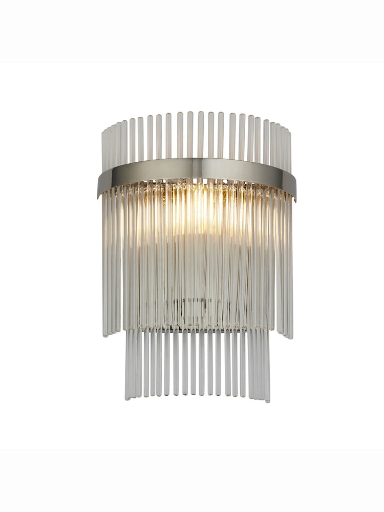 Gallery Home Bright Nickel Marston Wall Light - Image 5 of 5