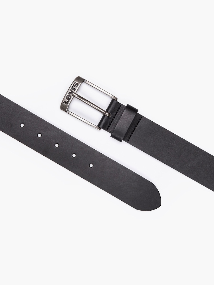 Levi's® Black Leather Duncan Belt - Image 2 of 3