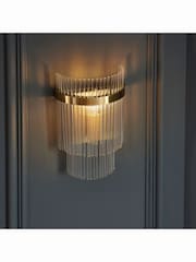 Gallery Home Antique Brass Marston Wall Light - Image 1 of 8