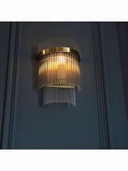 Gallery Home Antique Brass Marston Wall Light - Image 3 of 8