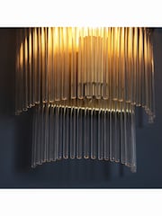 Gallery Home Antique Brass Marston Wall Light - Image 4 of 8