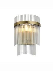 Gallery Home Antique Brass Marston Wall Light - Image 7 of 8