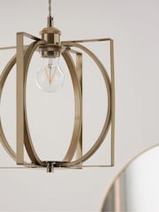 Brass Oxton Easy Fit Pendant Shade - Image 4 of 5