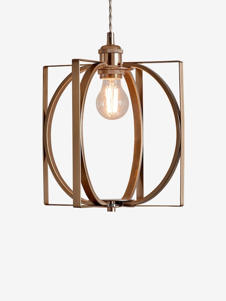 Brass Oxton Easy Fit Pendant Shade - Image 5 of 5