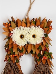Scottish Everlastings Ltd Brown Straw Owl Decorative Figure - Image 3 of 3