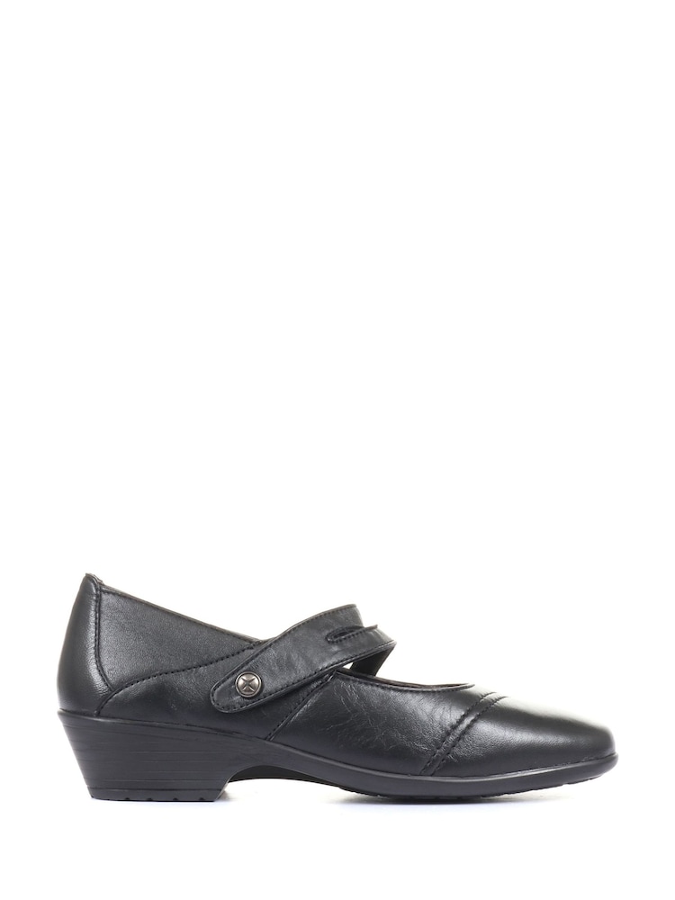 Zapatos Mary Jane de piel de corte ancho con correa dividida de Pavers - Imagen 1 de 5 Zapatos Mary Jane de piel de corte ancho con correa dividida de Pavers - Imagen 1 de 5