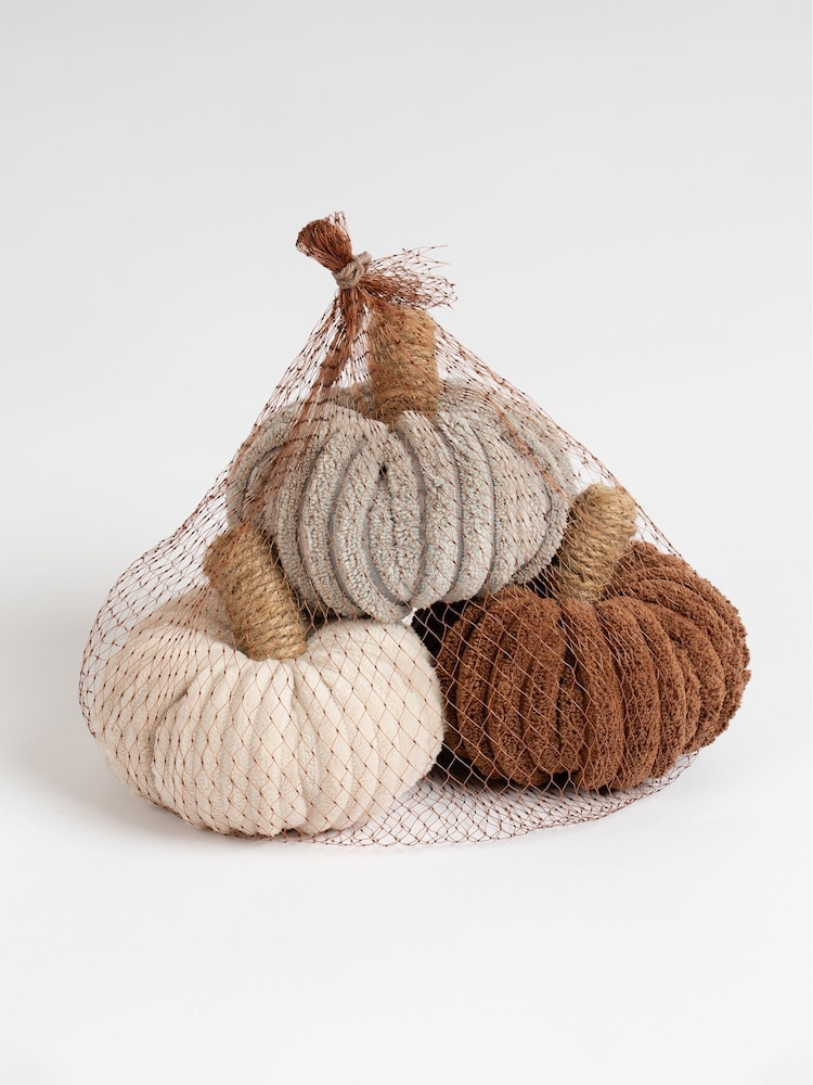 Scottish Everlastings Ltd Natural Cord Pumpkins Decorative Set - Image 2 of 3 Scottish Everlastings Ltd Natural Cord Pumpkins Decorative Set - Image 2 of 3