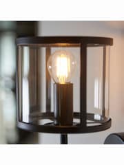 Gallery Home Vernon Black 1 Bulb Wall Light - Image 5 of 6