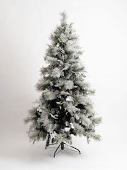 Scottish Everlastings Ltd Green Artificial Frosted Foliage Christmas Tree - Image 2 of 3