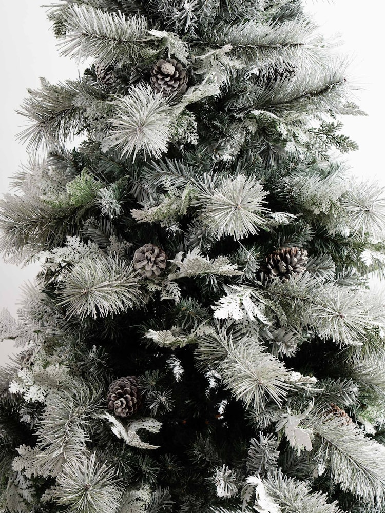 Scottish Everlastings Ltd Green Artificial Frosted Foliage Christmas Tree - Image 3 of 3 Scottish Everlastings Ltd Green Artificial Frosted Foliage Christmas Tree - Image 3 of 3