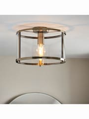 Gallery Home Antique Brass Vernon Ceiling Light - Image 1 of 4