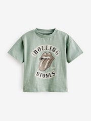 Mineral Blue Rolling Stones Short Sleeve T-Shirt (3mths-8yrs) - Image 1 of 3