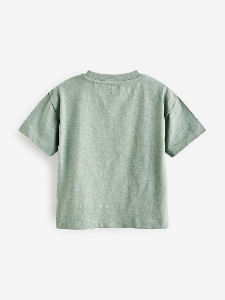 Mineral Blue Rolling Stones Short Sleeve T-Shirt (3mths-8yrs) - Image 2 of 3