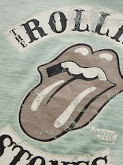 Mineral Blue Rolling Stones Short Sleeve T-Shirt (3mths-8yrs) - Image 3 of 3