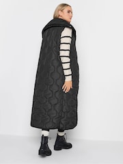 Long Tall Sally Black Quilted Gilet - Image 2 of 4
