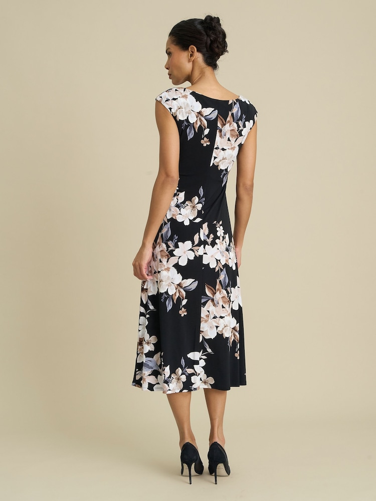 Gina Bacconi Salome Floral Midi Dress - Bilde 2 av 6 Gina Bacconi Salome Floral Midi Dress - Bilde 2 av 6