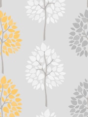 Fine Décor Grey Riva Floral Wallpaper - Image 2 of 2