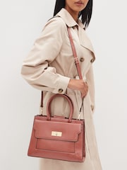 Rose Pink Handheld Tote Bag - Image 2 of 8