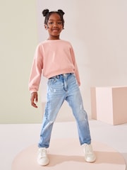 Hellblau - Mom Jeans mit Stretch (3-16J.) - Bild 1 von 3