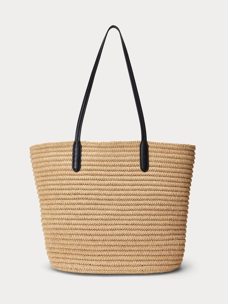 Lauren Ralph Lauren Brie Leather Trim Tote Bag - Image 2 of 5