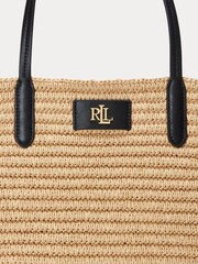 Lauren Ralph Lauren Brie Leather Trim Tote Bag - Image 5 of 5