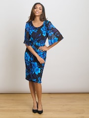 Gina Bacconi Greta Faux Wrap Dress - Bilde 5 av 7