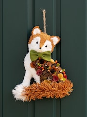 Scottish Everlastings Ltd Brown Straw Fox Decorative Figure - Image 1 of 3