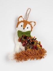 Scottish Everlastings Ltd Brown Straw Fox Decorative Figure - Image 2 of 3