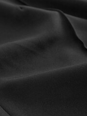 Schwarz - Straight-Leg-Hose mit Faltendesign - Bild 6 von 6