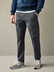 Anthrazitgrau - Cargohose in regulärer Passform - Bild 1 von 12