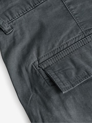 Anthrazitgrau - Cargohose in regulärer Passform - Bild 11 von 12