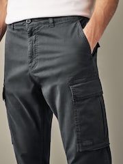 Anthrazitgrau - Cargohose in regulärer Passform - Bild 6 von 12