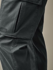 Anthrazitgrau - Cargohose in regulärer Passform - Bild 7 von 12