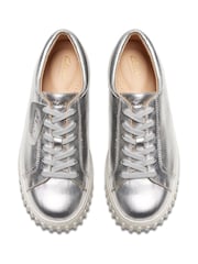 Clarks Silver Leather Mayhill Walk Shoes - Image 7 of 7